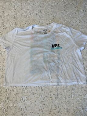 UFC Jacksonville White Women's Tank Top